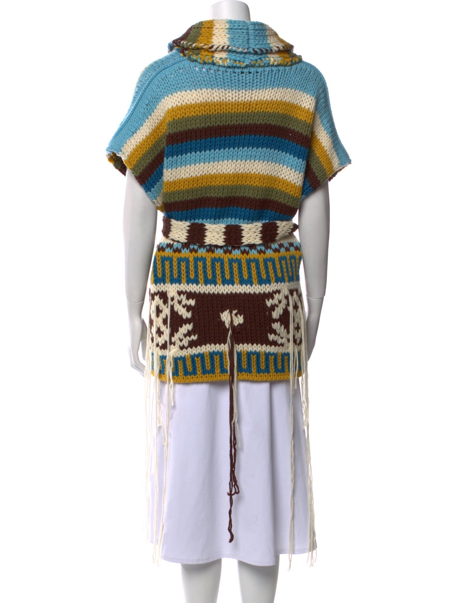 Alanui Wool Striped Sweater